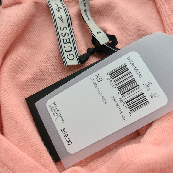 GUESS....GORGEOUS OPEN BACK .TOP - Picture 4 of 5